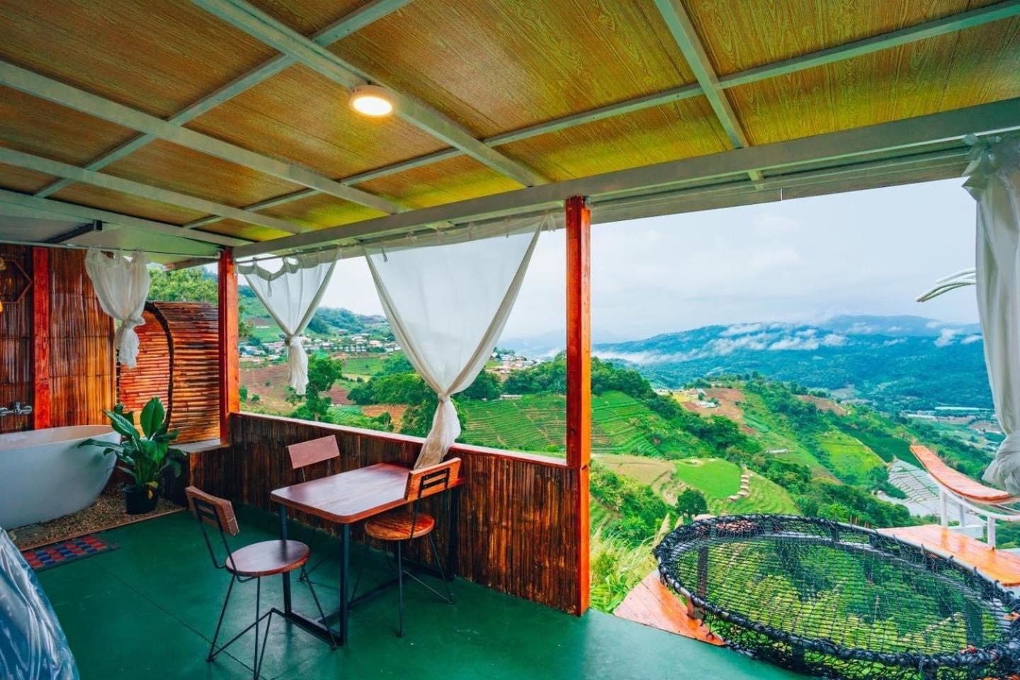 Hotel ไร่ดอยช้าง ม่อนเเจ่ม Mon Jam Exterior foto