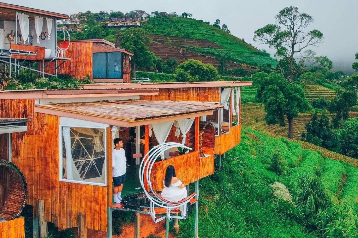 Hotel ไร่ดอยช้าง ม่อนเเจ่ม Mon Jam Exterior foto
